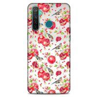Frutix Nar 02 Oppo Realme 5 Pro Kılıf Desenli Silikon