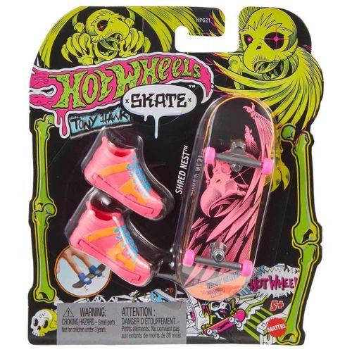 HPG21 Hot Wheels Skate Neon Temalı Parmak Kaykay ve Ayakkabı Paketleri