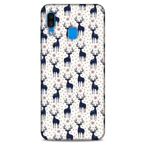 Animax Geyikler ve Kış Samsung Galaxy A30 Kılıf Desenli Silikon