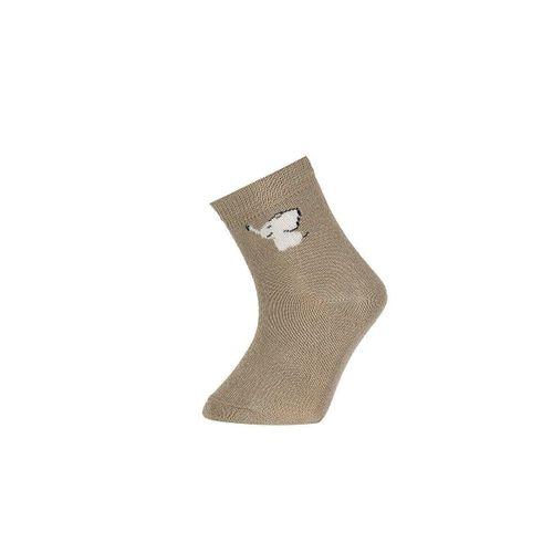 Bibaby Bibaby Desenli Bamboo 2Li Çorap 68384 Taş-Mavi