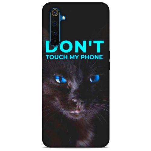 Lopard Oppo Realme 6 Pro Uyumlu Kılıf Kediler (46) Core Armor Kılıf Dokunma