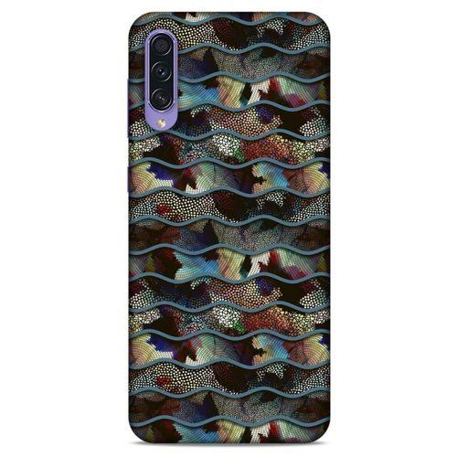 Samsung Galaxy A50s Kılıf Baskılı Özel Seri Taşlı (34) Slim Armor Kılıf