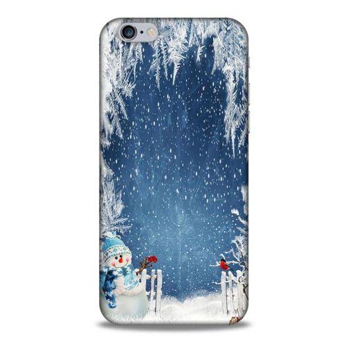Apple Iphone 6S Kılıf Snowix (6) Silikon Kılıf Açık Mavi