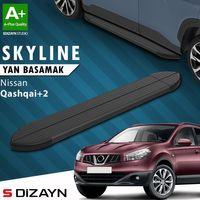 S-Dizayn Nissan Qashqai +2 Skyline Siyah Yan Basamak 183 Cm 2007-2014 A+ Kalite