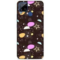 Spacex (37) Tema Silicone Cover Oppo Realme C15 Kılıf