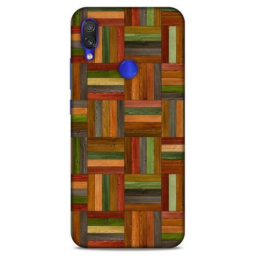 Lopard Xiaomi Redmi Note 7 Pro Uyumlu Kılıf Wood'X (21) Koruyucu Kapak Baskılı