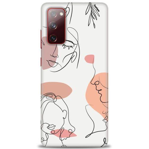 Samsung Galaxy S20 FE Kılıf HD Baskılı Kılıf - Silüetler + Tam Ekran Koruyucu