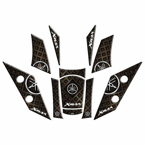 YAMAHA Yamaha Xmax 2018 - 2022 Uyumlu Tank Pad Set 004