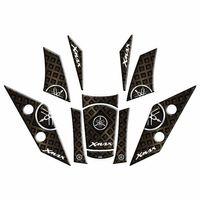 YAMAHA Yamaha Xmax 2018 - 2022 Uyumlu Tank Pad Set 004