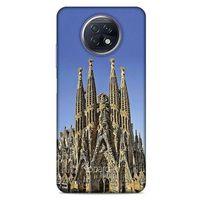 Lopard Xiaomi Redmi Note 9T Uyumlu Kılıf Dünya Mimarisi (36) Glitter Kılıf