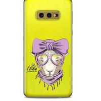 Zoologix (53) Samsung Galaxy S10e Şeffaf Kılıf Silikon Desenli
