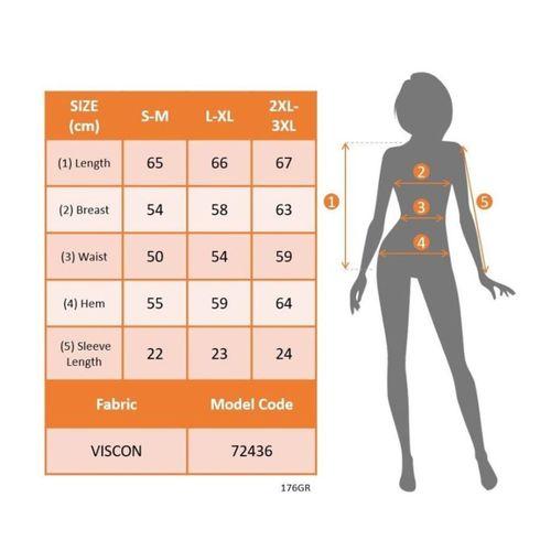 Kadın Kısa Kollu V Leopar Yakalı Viskon Bluz