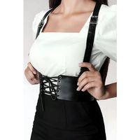 T-shirt, Elbise Üzeri Şık Deri Kemer - Brf822