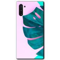 Samsung Galaxy Note 10 HD Baskılı Kılıf + 9D Tam Ekran Koruyucu - 3D Yaprak