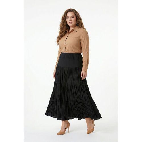 Kadın Uzun Lastikli 5 Parça Etek BGL-ST05418