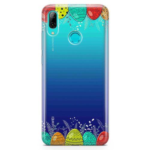 Huawei Y9 2019 Kılıf Paskalya Bayramı Arka Kapak Koruma Desenli Full Koruyucu