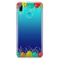 Huawei Y9 2019 Kılıf Paskalya Bayramı Arka Kapak Koruma Desenli Full Koruyucu
