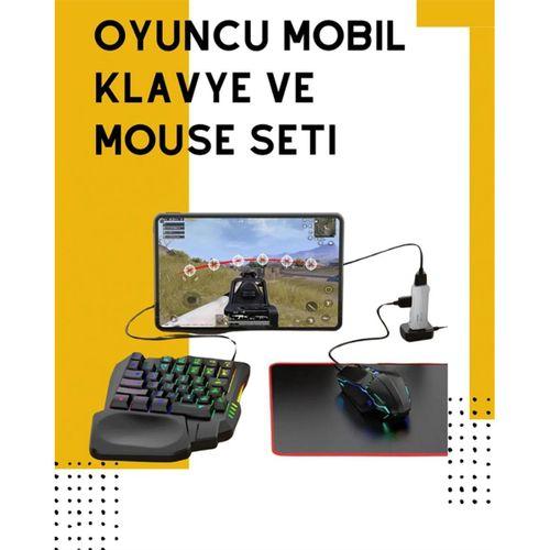 Tak-çalıştır Mobil Oyun Ekipmanları Seti – Klavye Mouse Dahil