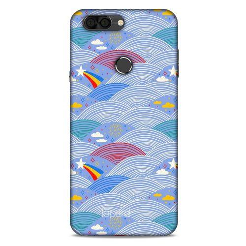 Vestel Venüs V6 Kılıf Pastel Renkler (2) Kabı Mor Beyaz