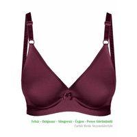 Alışveriş Meydanı Kadın Bordo Basic Üçgen Penye Sütyen