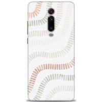 Xiaomi Mi 9T Kılıf HD Baskılı Kılıf - Renkli Mozaik + Tam Ekran Koruyucu
