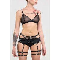 Deri Fantazi Jartiyer Harness - Brf876