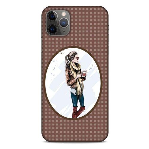 Sokak Modası 55 Apple Iphone 11 Pro Max Kılıf Desenli Silikon