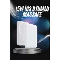 Kablosuz Magsafe Hızlı Şarj 5.000 Mah Kablosuz Şarj Cihazı