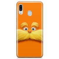 Samsung Galaxy A20 Kılıf Bay Bıyık Arka Kapak Koruma Desenli Full Koruyucu
