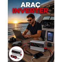 1500w Yüksek Güç Çıkışlı Araç Inverter