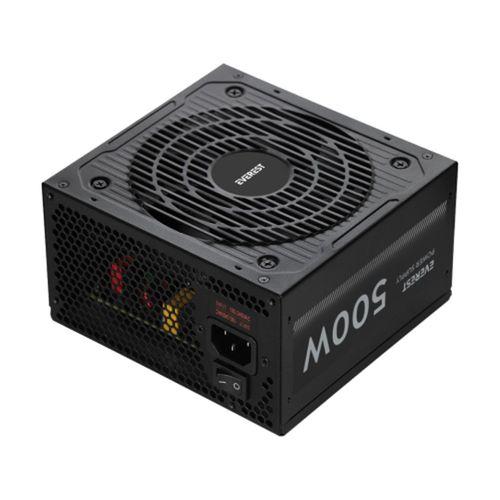 EVEREST EPS-500A, 500W, 12cm Fan, ATX, GAMING Power Supply (PSU) Bulk