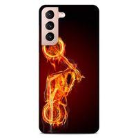 Lopard Samsung Galaxy S21 Uyumlu Kılıf FireX (44) Tough Armor Kılıf Motorsiklet