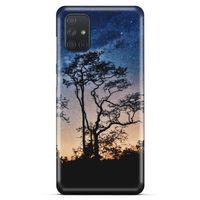 Lopard Samsung Galaxy M51 Uyumlu Kılıf Gece'S (23) Ultra Koruma Kılıfı Mavi