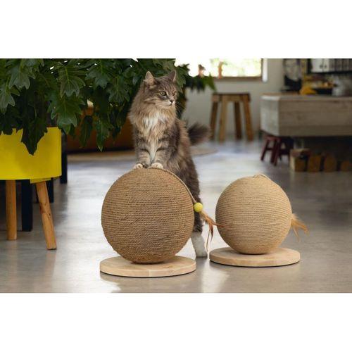 Beeztees DBL Kedi Tırmalama ve Oyuncağı, 30x30x27cm