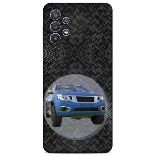 Lopard Samsung Galaxy A32 Uyumlu Kılıf PickUpX (26) Tpu Silikon Kılıf Açık Mavi