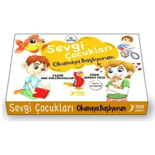 Yuva Sevgi Çocukları 1.Sınıf Hikaye Seti 10Lu 19,5x27cm 16şar syf