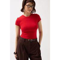 Likralı Basic T-Shirt