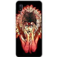 Potkal Hediye Fabrikası Samsung Galaxy A02 Kılıf HD Desen Baskılı Arka Kapak - Kurt Kız