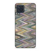 Samsung Galaxy M32 Uyumlu Kılıf Romans (47) Crystal Flex Kılıf Zig Zag