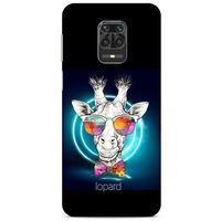 Xiaomi Redmi Note 9 Pro Kılıf FunnyMaX (6) Silikon Kılıf Siyah Zürafa