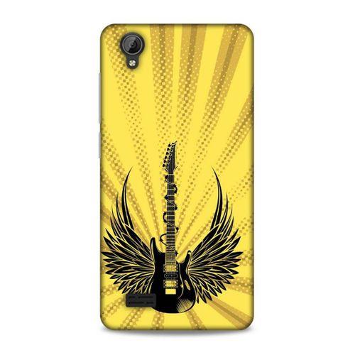 Lopard Vestel Venüs V5 Uyumlu Kılıf Tattoo's (41) Tank Kılıf Gitar Dövmesi