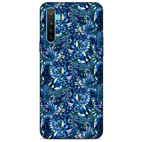 Realme 6i Uyumlu Kılıf Mavi Delisi (41) Tank Kılıf Çiçek