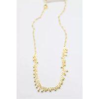 Top Sallantılı Kolye - Altın