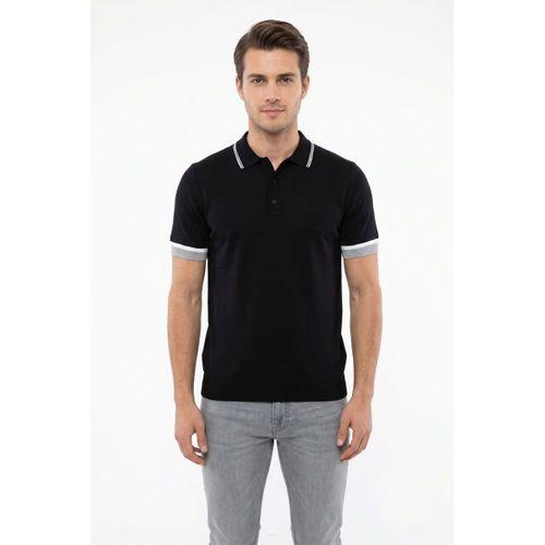 Erkek Polo Yaka Kısa Kollu Triko Tişört Regular Kalıp BGL-ST05559