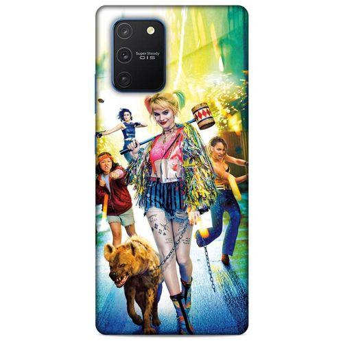 Samsung Galaxy S10 Lite Uyumlu Kılıf Harley Quinn (32) Soft Silikon Kılıf Lavanta pembesi