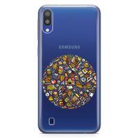 Samsung Galaxy M10 Kılıf Öğretmenler Günü Hediyesi Arka Kapak Koruma Desenli Full Koruyucu