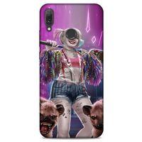 Huawei Y9 2019 Uyumlu Kılıf Harley Quinn (35) Fit Design Kılıf Lavanta pembesi
