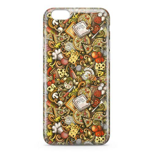 Apple iPhone 6 Plus - 6S Plus Kılıf Doodle Restaurant Arka Kapak Koruma Desenli Full Koruyucu