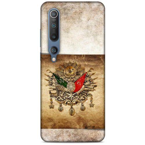 Xiaomi Mi 10 Uyumlu Kılıf Ottoman (11) Tam Koruma Tuğra