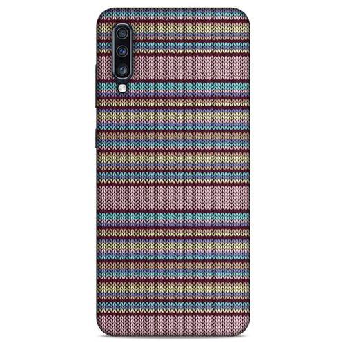 Kazak (13) Desenli Silikon Kapak Samsung Galaxy A70 Kılıf